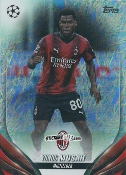Cromo Yunus Musah - UEFA Club Competitions 2023-2024. Jade Edition
 n. 89 - Topps
