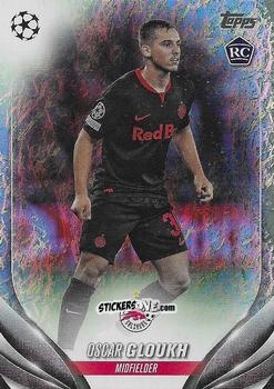 Figurina Oscar Gloukh - UEFA Club Competitions 2023-2024. Jade Edition
 n. 98 - Topps