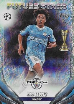 Cromo Rico Lewis - UEFA Club Competitions 2023-2024. Jade Edition
 n. 105 - Topps