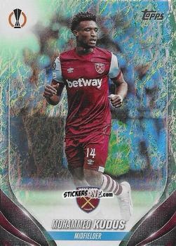 Sticker Mohammed Kudus - UEFA Club Competitions 2023-2024. Jade Edition
 n. 110 - Topps