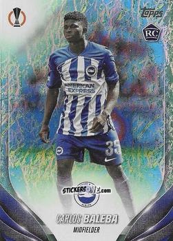 Cromo Carlos Baleba - UEFA Club Competitions 2023-2024. Jade Edition
 n. 113 - Topps
