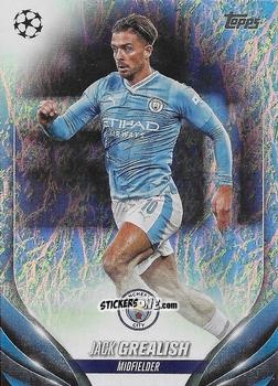 Sticker Jack Grealish - UEFA Club Competitions 2023-2024. Jade Edition
 n. 124 - Topps