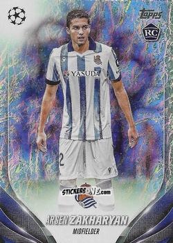 Figurina Arsen Zakharyan - UEFA Club Competitions 2023-2024. Jade Edition
 n. 141 - Topps