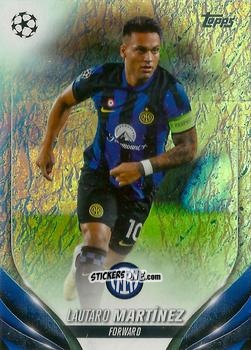 Figurina Lautaro Martínez - UEFA Club Competitions 2023-2024. Jade Edition
 n. 143 - Topps