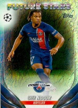 Cromo Cher Ndour - UEFA Club Competitions 2023-2024. Jade Edition
 n. 150 - Topps