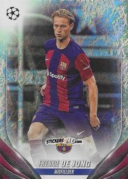 Sticker Frenkie de Jong - UEFA Club Competitions 2023-2024. Jade Edition
 n. 166 - Topps