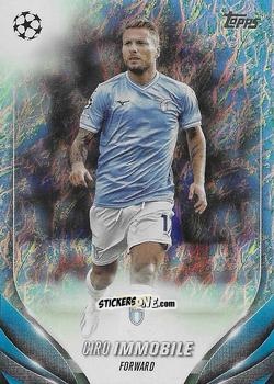 Figurina Ciro Immobile - UEFA Club Competitions 2023-2024. Jade Edition
 n. 183 - Topps