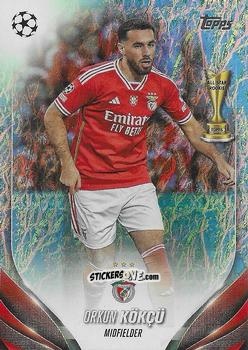 Cromo Orkun Kökçü - UEFA Club Competitions 2023-2024. Jade Edition
 n. 188 - Topps