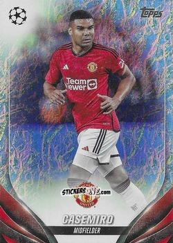 Figurina Casemiro - UEFA Club Competitions 2023-2024. Jade Edition
 n. 189 - Topps