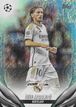 Cromo Luka Modrić - UEFA Club Competitions 2023-2024. Jade Edition
 n. 5 - Topps