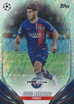 Figurina Marco Asensio - UEFA Club Competitions 2023-2024. Jade Edition
 n. 14 - Topps