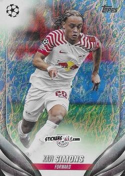 Figurina Xavi Simons - UEFA Club Competitions 2023-2024. Jade Edition
 n. 24 - Topps