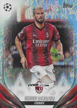 Figurina Olivier Giroud - UEFA Club Competitions 2023-2024. Jade Edition
 n. 43 - Topps
