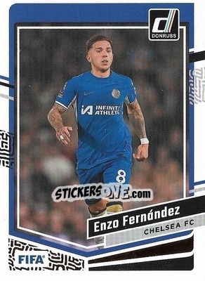Sticker Enzo Fernandez - Donruss Soccer 2023-2024
 n. 80 - Panini