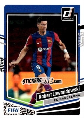 Sticker Robert Lewandowski - Donruss Soccer 2023-2024
 n. 113 - Panini