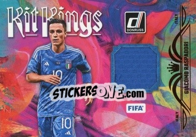Cromo Giacomo Raspadori - Donruss Soccer 2023-2024
 n. KK25 - Panini