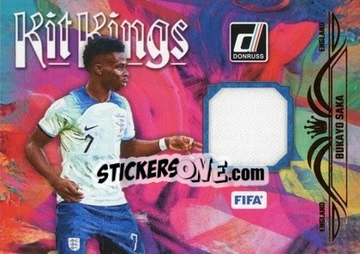 Figurina Bukayo Saka - Donruss Soccer 2023-2024
 n. KK29 - Panini