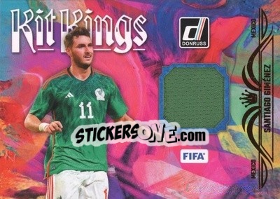 Cromo Santiago Gimenez - Donruss Soccer 2023-2024
 n. KK34 - Panini