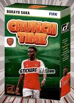 Figurina Bukayo Saka - Donruss Soccer 2023-2024
 n. CT6 - Panini