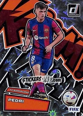 Sticker Pedri - Donruss Soccer 2023-2024
 n. KB12 - Panini