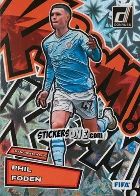 Cromo Phil Foden - Donruss Soccer 2023-2024
 n. KB15 - Panini