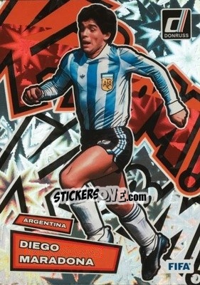 Cromo Diego Maradona - Donruss Soccer 2023-2024
 n. KB24 - Panini