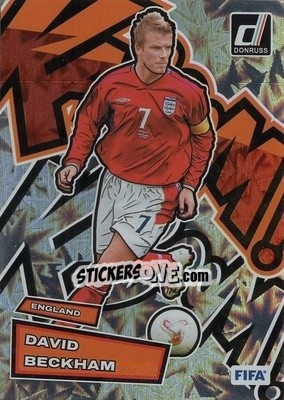 Sticker David Beckham - Donruss Soccer 2023-2024
 n. KB25 - Panini