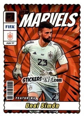 Figurina Unai Simon - Donruss Soccer 2023-2024
 n. NM12 - Panini