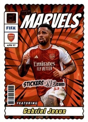 Figurina Gabriel Jesus - Donruss Soccer 2023-2024
 n. NM15 - Panini