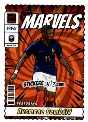 Figurina Ousmane Dembele - Donruss Soccer 2023-2024
 n. NM18 - Panini