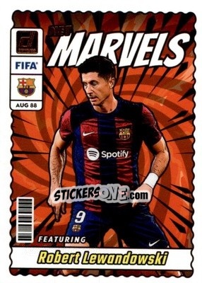Sticker Robert Lewandowski - Donruss Soccer 2023-2024
 n. NM19 - Panini