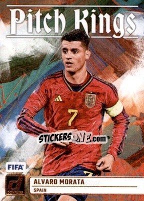 Figurina Alvaro Morata - Donruss Soccer 2023-2024
 n. PK13 - Panini