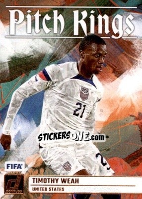 Cromo Timothy Weah - Donruss Soccer 2023-2024
 n. PK16 - Panini