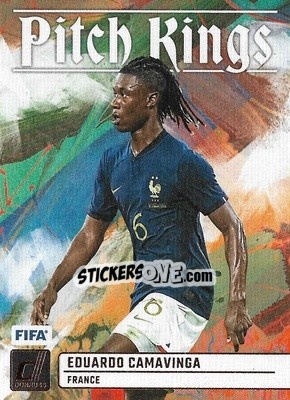 Sticker Eduardo Camavinga - Donruss Soccer 2023-2024
 n. PK18 - Panini