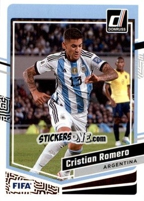 Sticker Cristian Romero - Donruss Soccer 2023-2024
 n. 3 - Panini