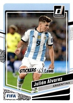 Cromo Julian Alvarez - Donruss Soccer 2023-2024
 n. 5 - Panini