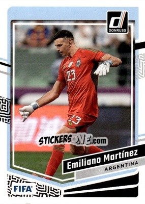 Figurina Emiliano Martinez - Donruss Soccer 2023-2024
 n. 6 - Panini