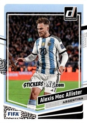 Cromo Alexis Mac Allister - Donruss Soccer 2023-2024
 n. 8 - Panini