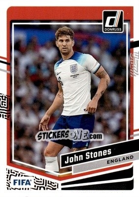 Sticker John Stones - Donruss Soccer 2023-2024
 n. 11 - Panini