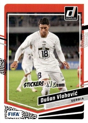 Figurina Dusan Vlahovic - Donruss Soccer 2023-2024
 n. 48 - Panini