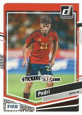 Sticker Pedri - Donruss Soccer 2023-2024
 n. 52 - Panini