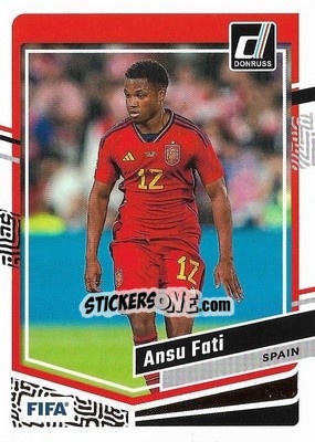 Sticker Ansu Fati - Donruss Soccer 2023-2024
 n. 58 - Panini