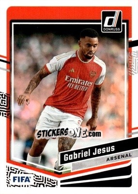 Figurina Gabriel Jesus - Donruss Soccer 2023-2024
 n. 74 - Panini