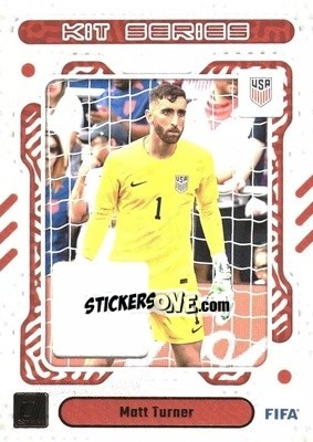 Sticker Matt Turner - Donruss Soccer 2023-2024
 n. KS26 - Panini