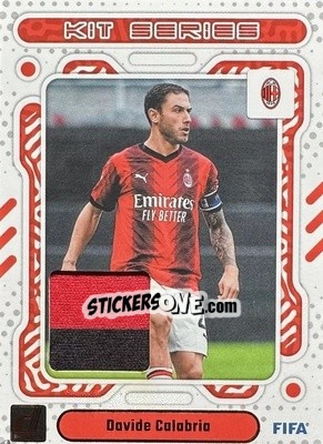 Sticker Davide Calabria - Donruss Soccer 2023-2024
 n. KS28 - Panini