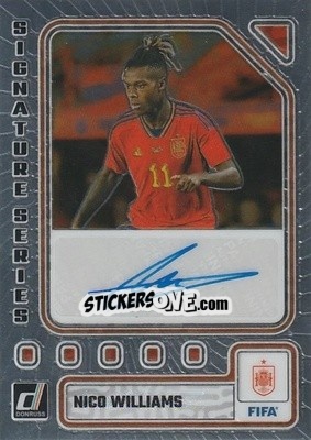 Figurina Nico Williams - Donruss Soccer 2023-2024
 n. SS8 - Panini