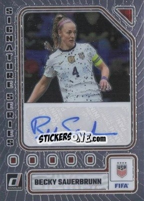 Sticker Becky Sauerbrunn - Donruss Soccer 2023-2024
 n. SS11 - Panini