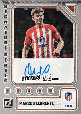 Sticker Marcos Llorente - Donruss Soccer 2023-2024
 n. SS17 - Panini