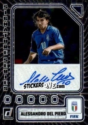 Cromo Alessandro Del Piero - Donruss Soccer 2023-2024
 n. SS33 - Panini