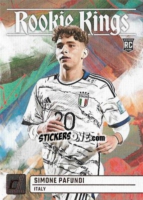 Cromo Simone Pafundi - Donruss Soccer 2023-2024
 n. RK12 - Panini
